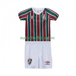 Fluminense Home Football Shirts 2025-2026 Kids LS