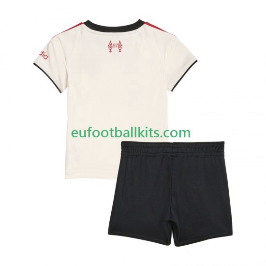 Liverpool Away Football Shirts 2025-2026 Kids LS