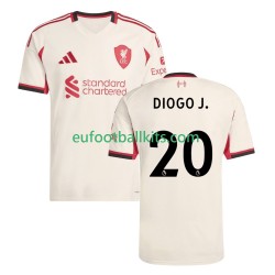 Liverpool Diogo Jota 20 Away Football Shirts 2025-2026 Men LS