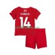 Liverpool Federico Chiesa 14 Home Football Shirts 2025-2026 Kids LS
