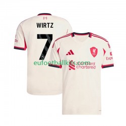 Liverpool Florian Wirtz 7 Away Football Shirts 2025-2026 Men LS