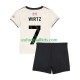 Liverpool Florian Wirtz 7 Away Football Shirts 2025-2026 Kids LS