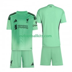 Liverpool Goalkeeper Away Football Shirts 2025-2026 Kids LS