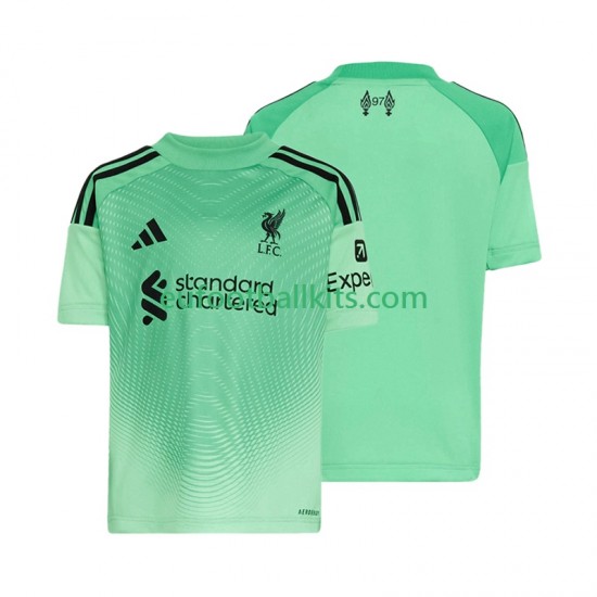 Liverpool Goalkeeper Home Football Shirts 2025-2026 Men LS