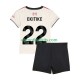 Liverpool Hugo Ekitike 22 Away Football Shirts 2025-2026 Kids LS