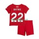 Liverpool Hugo Ekitike 22 Home Football Shirts 2025-2026 Kids LS