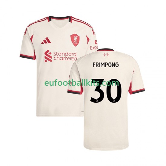 Liverpool Jeremie Frimpong 30 Away Football Shirts 2025-2026 Men LS
