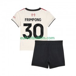 Liverpool Jeremie Frimpong 30 Away Football Shirts 2025-2026 Kids LS