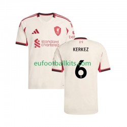 Liverpool Milos Kerkez 6 Away Football Shirts 2025-2026 Men LS