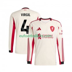 Liverpool Virgil van Dijk 4 Away Football Shirts 2025-2026 Men SS