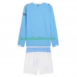 Manchester City Home Football Shirts 2025-2026 Kids SS