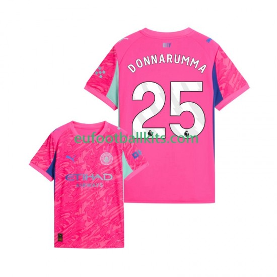 Manchester City Goalkeeper Gianluigi Donnarumma 25 Away Football Shirts 2025-2026 Men LS