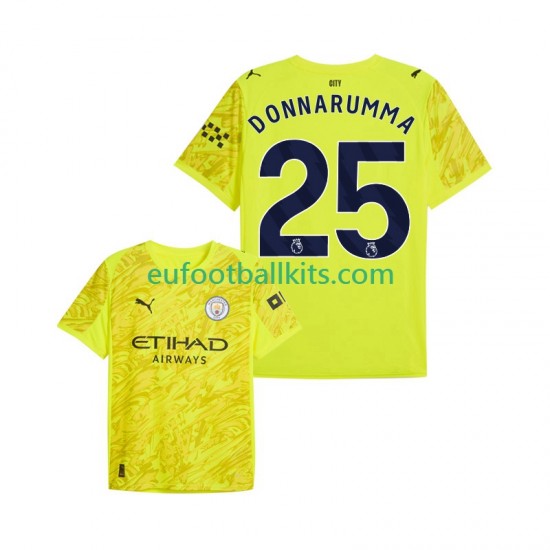 Manchester City Goalkeeper Gianluigi Donnarumma 25 Third Football Shirts 2025-2026 Men LS