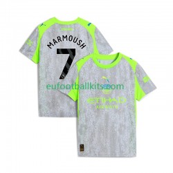 Manchester City Omar Marmoush 7 Third Football Shirts 2025-2026 Men LS