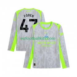 Manchester City Phil Foden 47 Third Football Shirts 2025-2026 Men SS