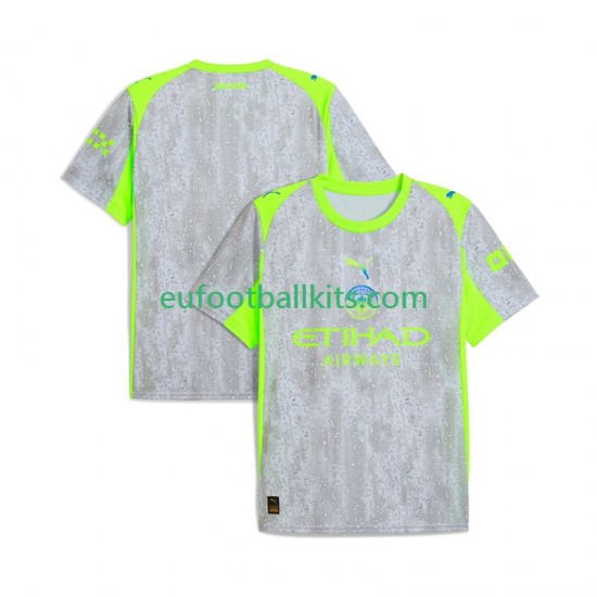 Manchester City Third Football Shirts 2025-2026 Men LS