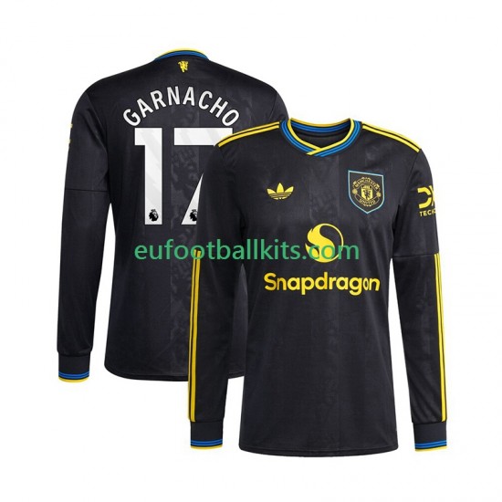 Manchester United Alejandro Garnacho 17 Third Football Shirts 2025-2026 Men SS
