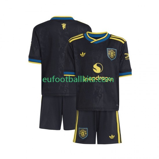 Manchester United Third Football Shirts 2025-2026 Kids LS