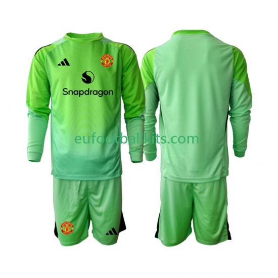 Manchester United Goalkeeper Fourth Football Shirts 2025-2026 Kids SS