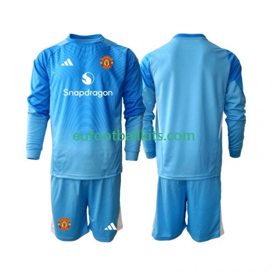 Manchester United Goalkeeper Home Football Shirts 2025-2026 Kids SS