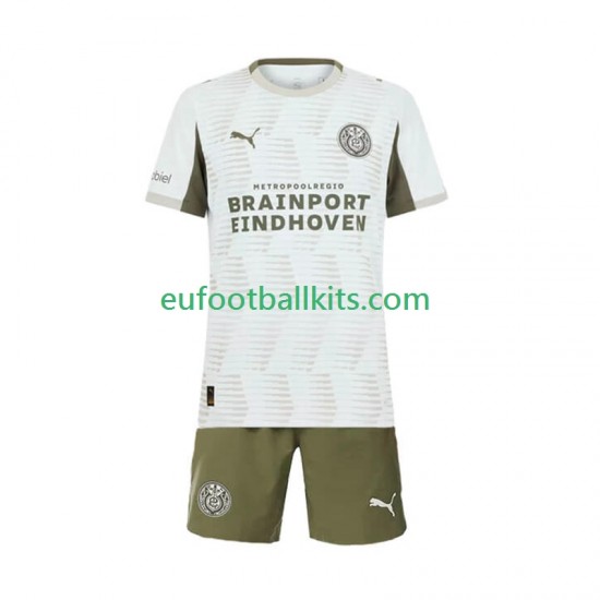 PSV Eindhoven Third Football Shirts 2025-2026 Kids LS