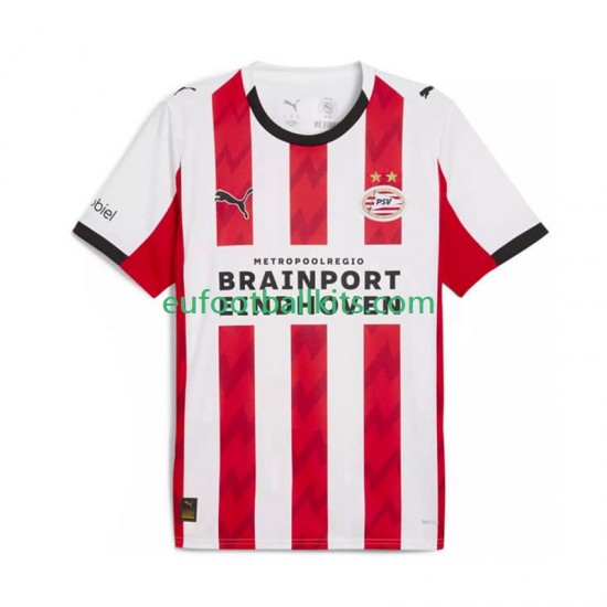 PSV Eindhoven Home Football Shirts 2025-2026 Men LS