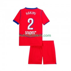 Paris Saint Germain Achraf Hakimi 2 Third Football Shirts 2025-2026 Kids LS