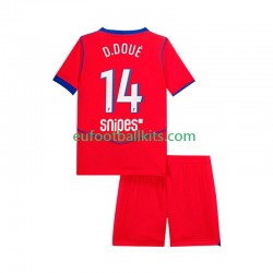 Paris Saint Germain Desire Doue 14 Third Football Shirts 2025-2026 Kids LS