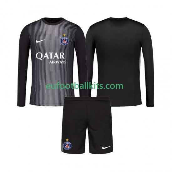Paris Saint Germain Goalkeeper Home Football Shirts 2025-2026 Kids SS