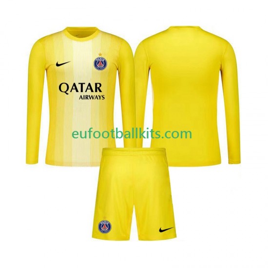 Paris Saint Germain Goalkeeper Third Football Shirts 2025-2026 Kids SS