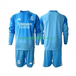 Real Madrid Goalkeeper Home Football Shirts 2025-2026 Kids SS