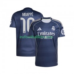 Real Madrid Kylian Mbappe 10 Away Football Shirts 2025-2026 Men LS