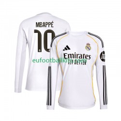 Real Madrid Kylian Mbappe 10 Home Football Shirts 2025-2026 Men SS