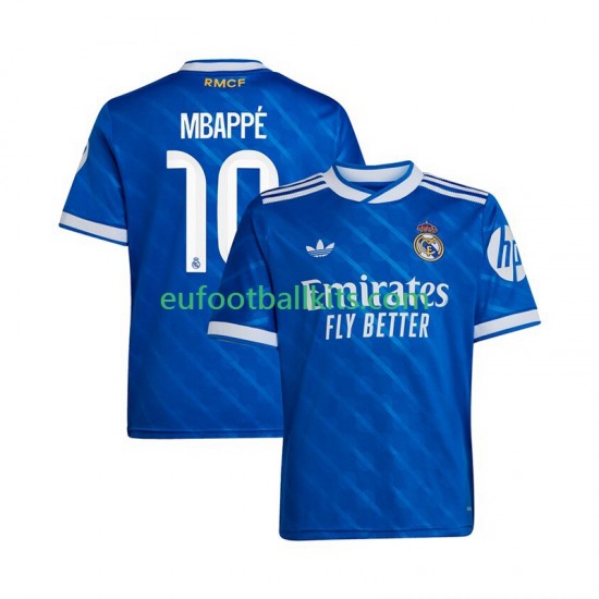 Real Madrid Kylian Mbappe 10 Third Football Shirts 2025-2026 Men LS