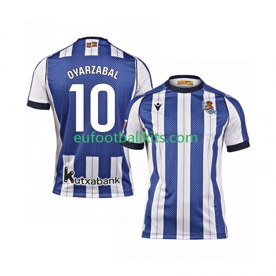 Real Sociedad Mikel Oyarzabal 10 Home Football Shirts 2025-2026 Men LS