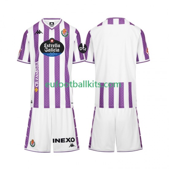 Real Valladolid Home Football Shirts 2025-2026 Kids LS