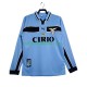 SS Lazio Retro Home Football Shirts 1998 1999 Men SS