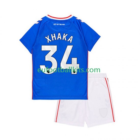 Sunderland Granit Xhaka 34 Away Football Shirts 2025-2026 Kids LS