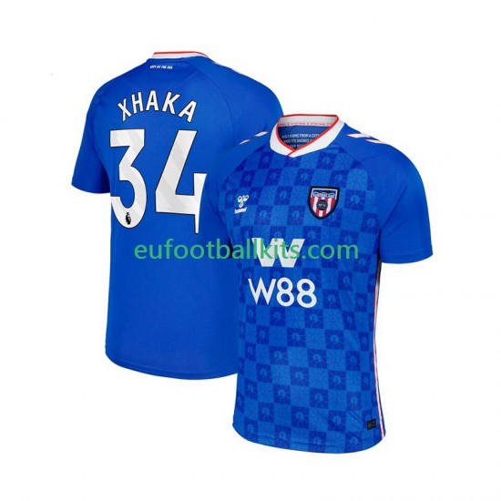 Sunderland Granit Xhaka 34 Away Football Shirts 2025-2026 Men LS