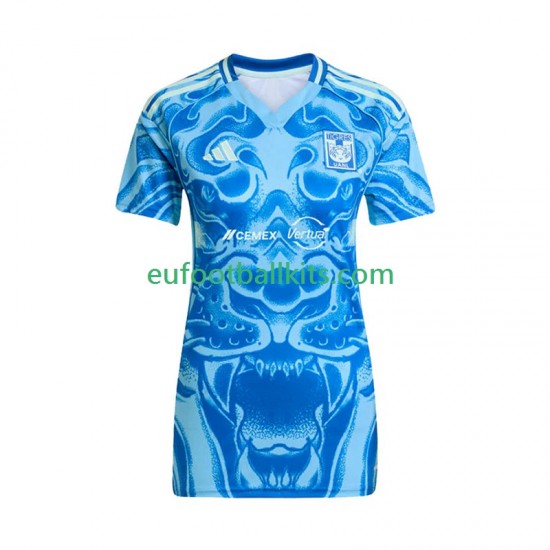 Tigres UANL Away Football Shirts 2025-2026 Woman LS
