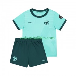 Wolverhampton Wanderers Away Football Shirts 2025-2026 Kids LS