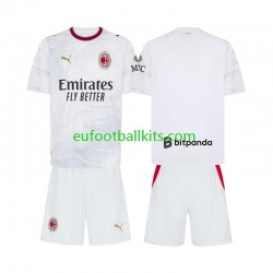 AC Milan Away Football Shirts 2026-2027 Kids LS
