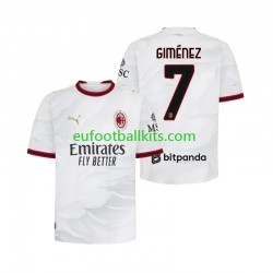 AC Milan Gimenez 7 Away Football Shirts 2026-2027 Men LS