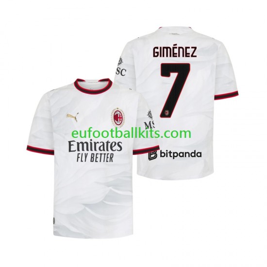 AC Milan Gimenez 7 Away Football Shirts 2026-2027 Men LS