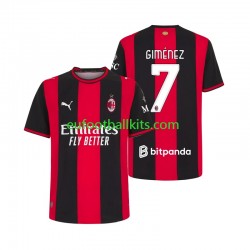 AC Milan Gimenez 7 Home Football Shirts 2026-2027 Men LS