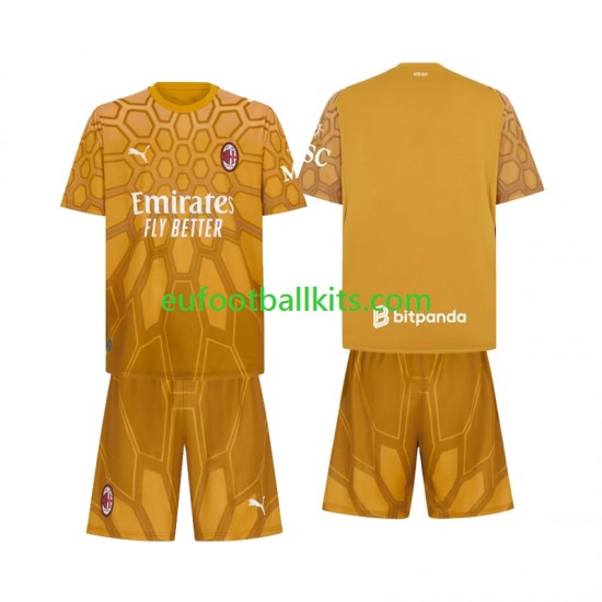 AC Milan Goalkeeper Home Football Shirts 2026-2027 Kids LS