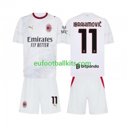 AC Milan Ibrahimovic 11 Away Football Shirts 2026-2027 Kids LS