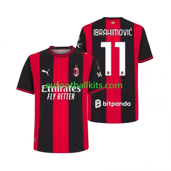 AC Milan Ibrahimovic 11 Home Football Shirts 2026-2027 Men LS