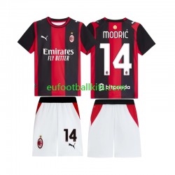 AC Milan Luka Modric 14 Home Football Shirts 2026-2027 Kids LS