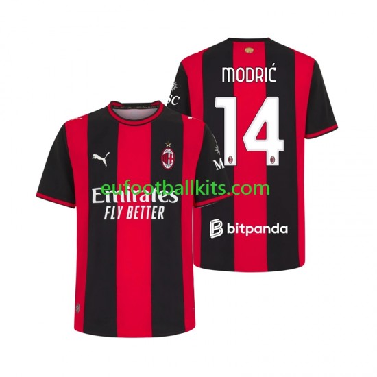 AC Milan Luka Modric 14 Home Football Shirts 2026-2027 Men LS